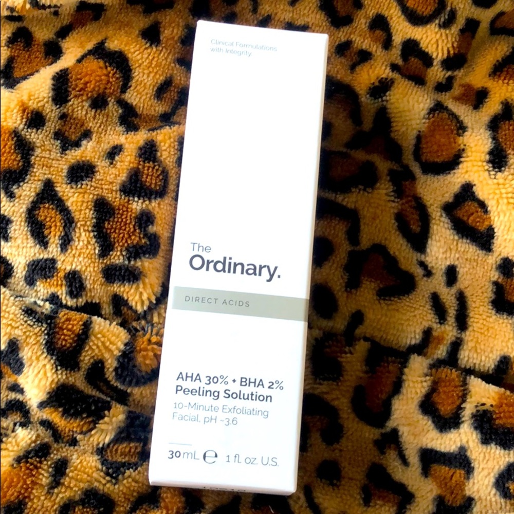 The Ordinary AHA/BHA Peeling Solution